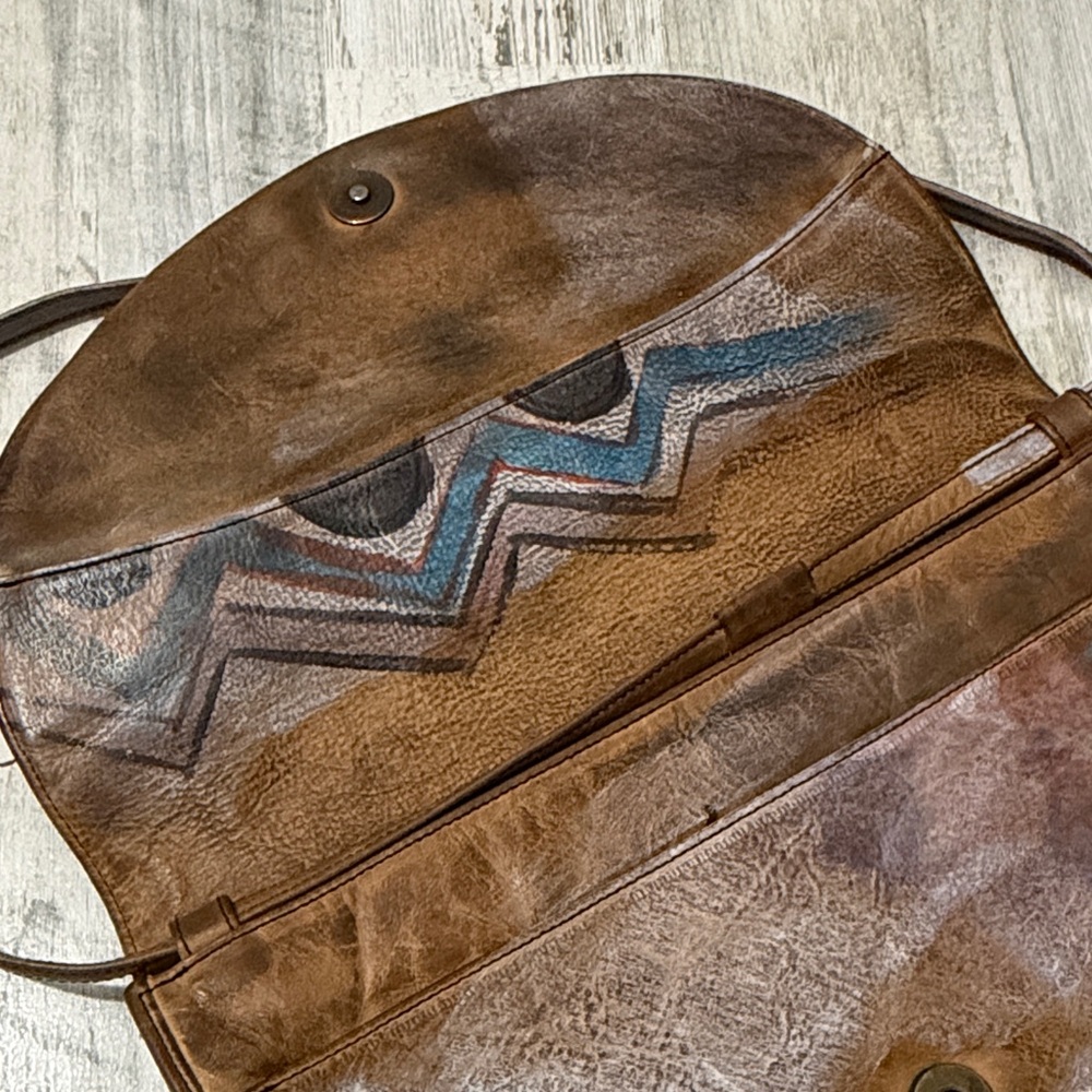 Jane Yoo Vintage Hand Painted Purse - Picture 16 of 16